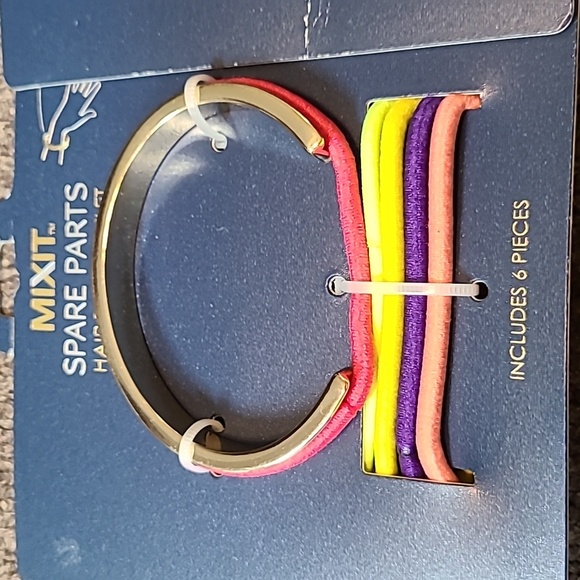 BUNDLE:  MIXIT BRAND WOMENS HAIR TIE BRACELET BUNDLE OF 3 - Picture 2 of 7